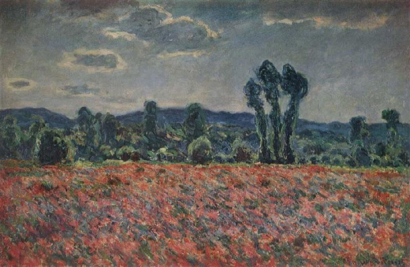 Claude Monet Poppy Field Sweden oil painting art